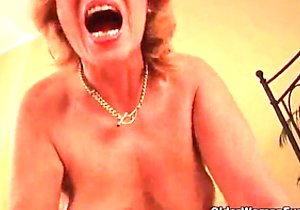 Moaning mommy gets banged real hard here