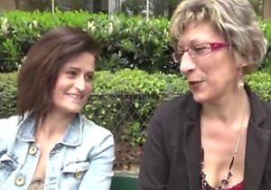 Brunette cutie does kinky shit in a kinky movie