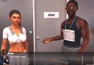 Mature porn from an interactive porno game