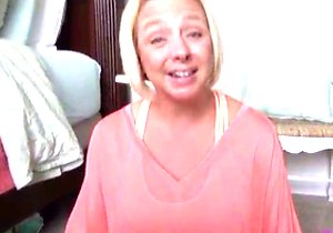 Big boobies fiddled with in POV in a hot video