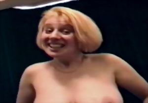 Aesthetic smiling chick is enjoying intensive anal fuck